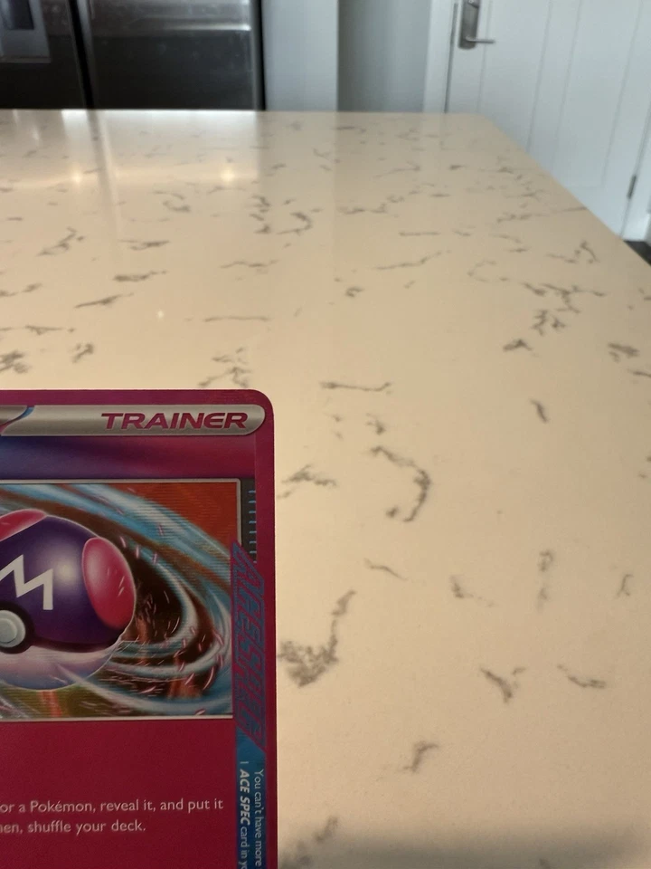 Master Ball 153/162 ACE SPEC  SV05: Temporal Forces - Pokemon Near Mint - Image 3 of 4