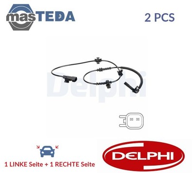 SS20773 ABS SENSOR DREHZAHLFÜHLER VORNE DELPHI 2PCS NEU OE QUALITÄT