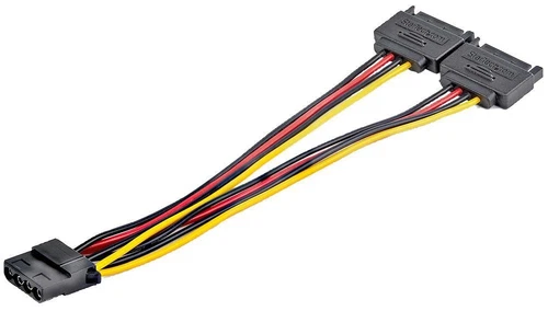 STARTECH - Dual SATA naar LP4 Stroomkabel