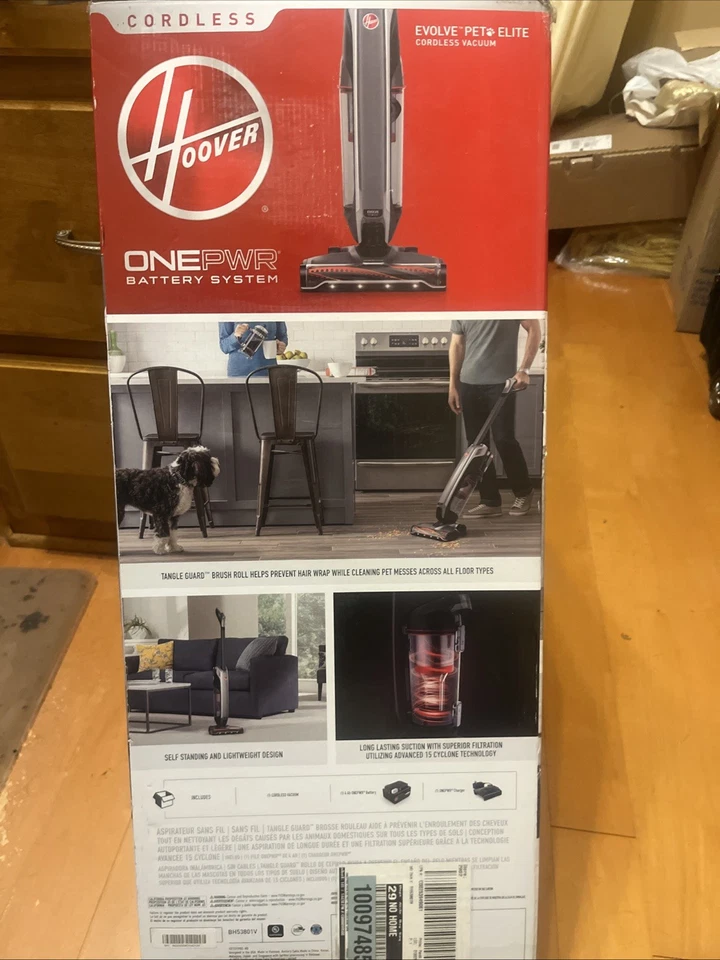 Hoover ONEPWR Evolve Pet Elite Cordless Upright Vacuum Cleaner BH53801 - Image 4 of 4