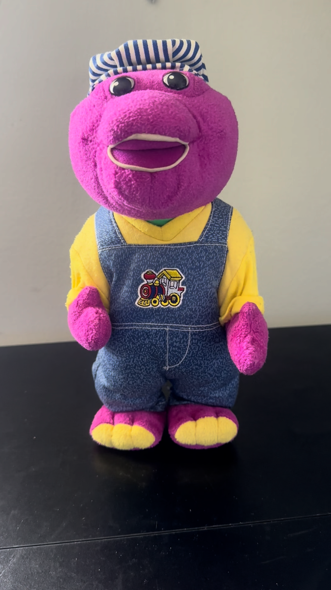 Vintage Barney toy 2002 Fisher Price 