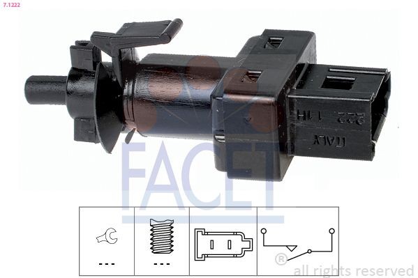 Bremslichtschalter Facet 7 1222 FÜR Mercedes Stoplichtschalter-image
