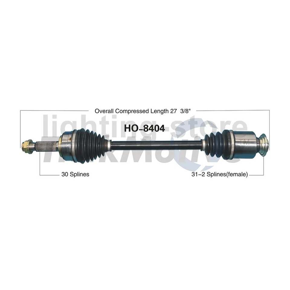 2 ejes delanteros CV para Acura MDX 3,7 L Acura ZDX 3,7 L Foto 3 de 3