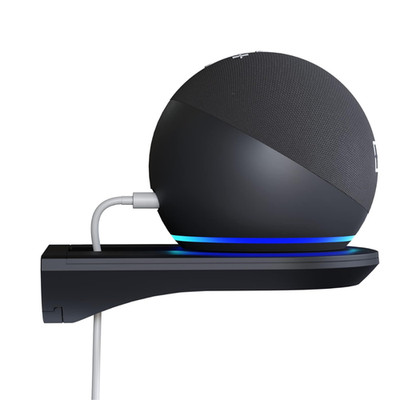 Echogear Wandhalterung Regal für Amazon Echo Dot Schwarz Halter Neu