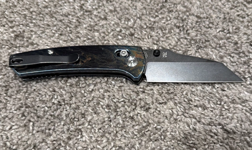 Kansept Main Street 20CV - Crossbar Lock Lightning Strike Ti Handle - Image 4 of 4