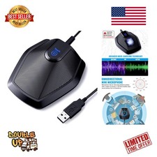 Professional Omnidirectional USB Microphone for Recording  Online Classes