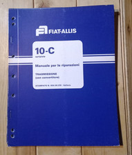 FIAT ALLIS 10C APRIPISTA MANUALE RIPARAZIONE TRASMISSIONE