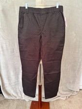 Juicy Couture Pants Womans Straight Leg Pull-On Pockets Size 16 NWT