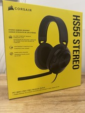 CORSAIR HS55 Gaming Memory Foam Headset CA-9011260 Carbon PC MAC PS4 PS5 New