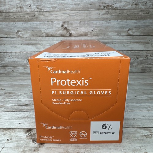 Protexis PI Surgical Gloves Cardinal Health 1 CASE 200 Pair Size: 6.5 *SEE DATE* - Picture 3 of 7