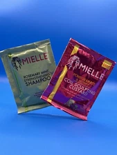 (1) Pome. & Honey Coil Sculpting Custard (1) Rosemary Mint Strengthening Shampoo