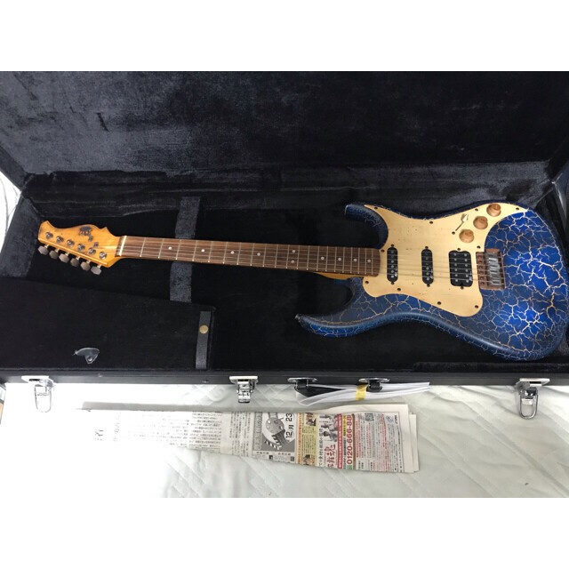 Electric Guitar AXL Badwater SRO Vintage Finished Alder Body Maple