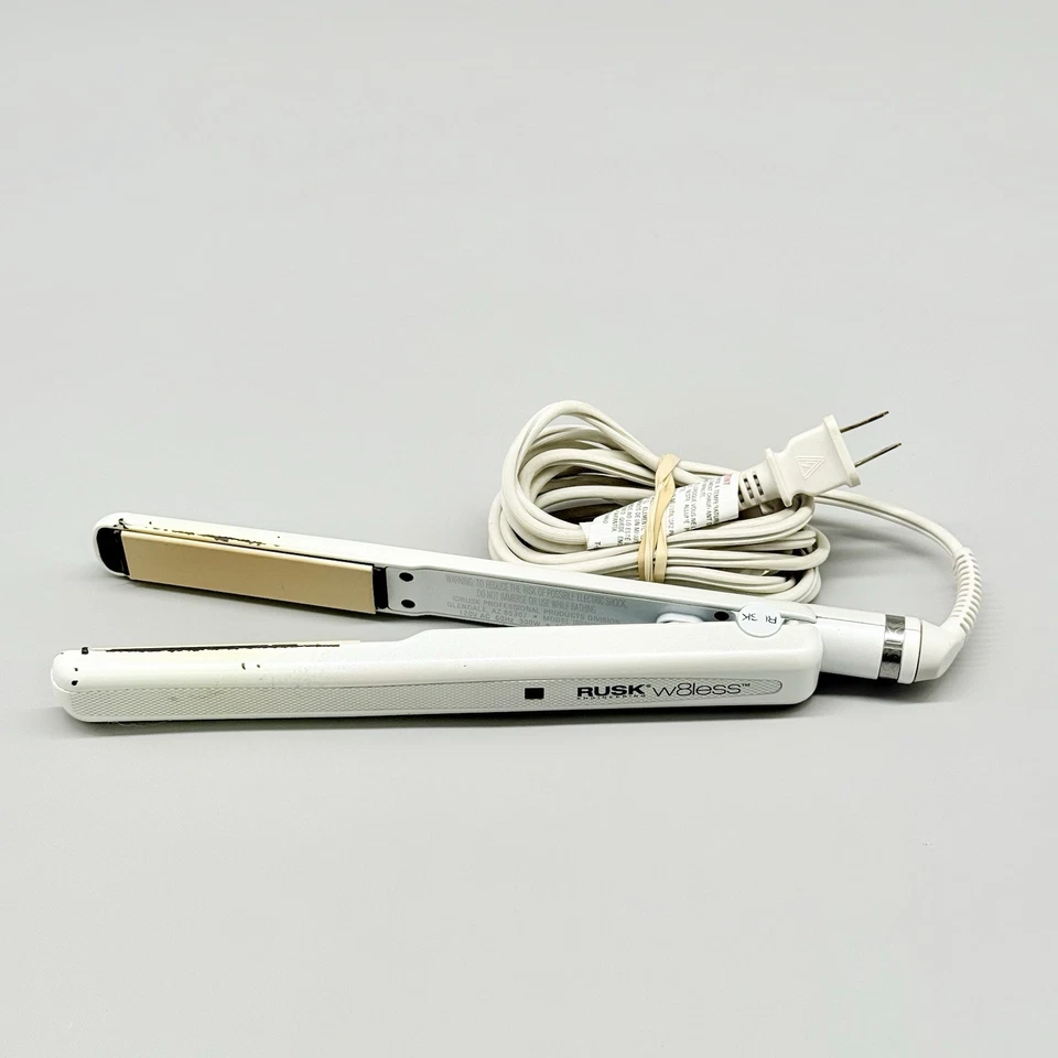 Plancha de pelo Rusk W8less STR8 1" cerámica turmalina plancha probada Foto 2 de 4