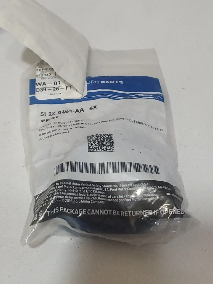 Прокладка коллектора OEM 2004-10 Ford Explorer Mercury Mountaineer 5L2Z-9461-AA X6 - Изображение 2 из 2