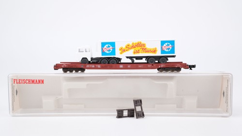 Fleischmann N 8277 Niederflur-Mittelwagen Schöller Saadkmmms 890 DB AG | Zustand: Gebraucht