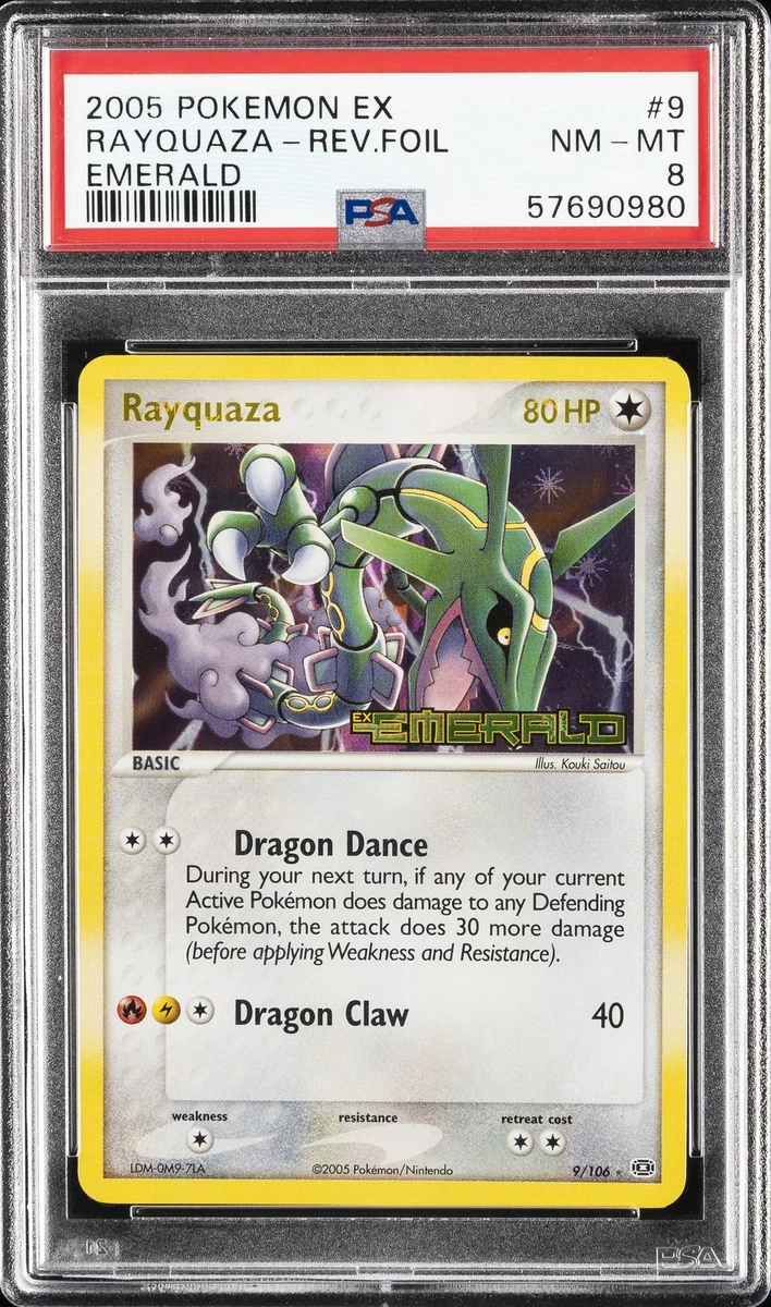 Rayquaza Pokémon TCG EX Emerald Individual Collectible Card Game