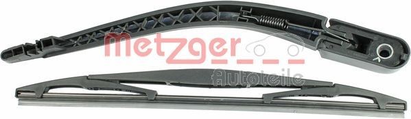 Bras d'essuie-glace METZGER 2190283 pour Peugeot et Citroën en acier noir