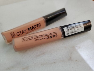 2  Rimmel Stay Matte Liquid Lip Colour 705 STRIPPED 