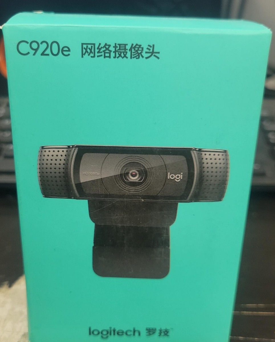 Logitech C920e/C920 HD Webcam Full HD 1080p Video Calling and