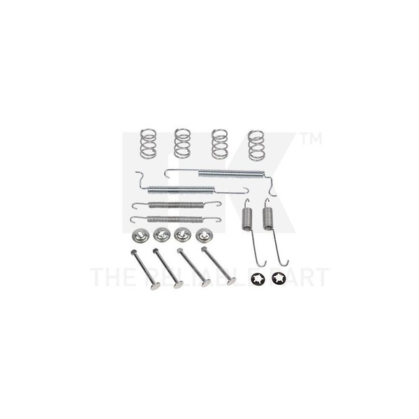ZubehöRsatz, Bremsbacken NK 7936744 FüR Opel, Hinterachse-image