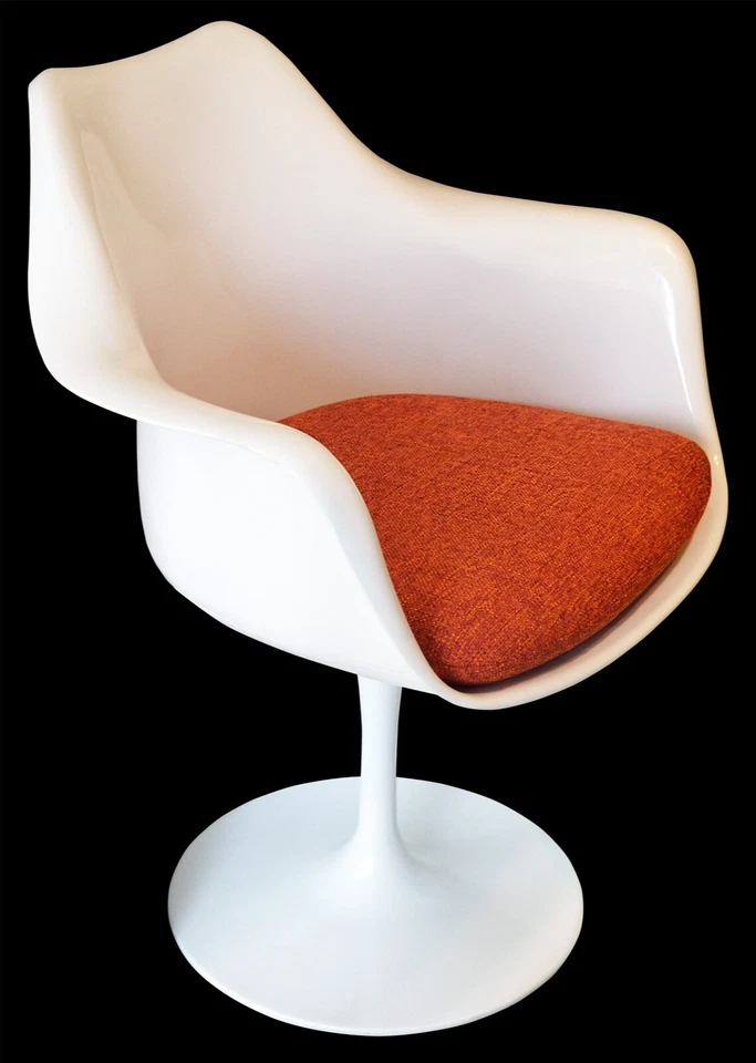 Cojín de repuesto para sillón Saarinen Tulip - Decoración de la era Eames de mediados de siglo Foto 3 de 4