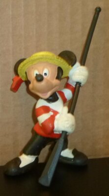 MICKEY MOUSE PVC Figure GONDOLA Gondolier 3'' Disney Bully Bullyland Germany