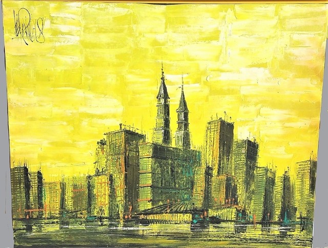 Lee Reynolds Canvas Oil Painting Signed Original with
