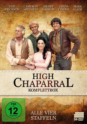 High Chaparral - Komplettbox: Alle vier Staffeln (26 DVDs) DVD *NEU*OVP*