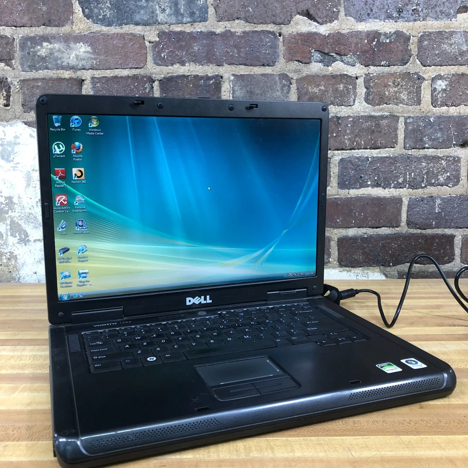 Dell Vostro 1000 Retro Gaming Laptop AMD Sempron 2.0GHz 2GB RAM (Windows Vista) - Image 3 of 4
