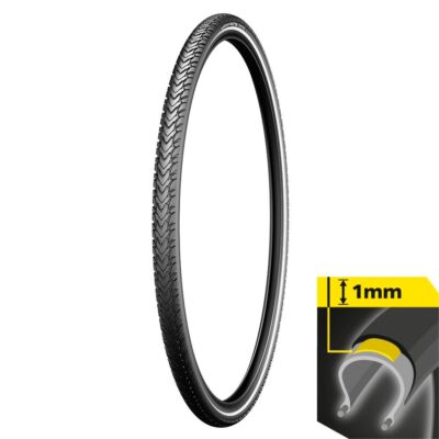 Michelin Fahrradreifen 700x40 PROTEK CROSS Protection PRO 1 schwarz/Reflex