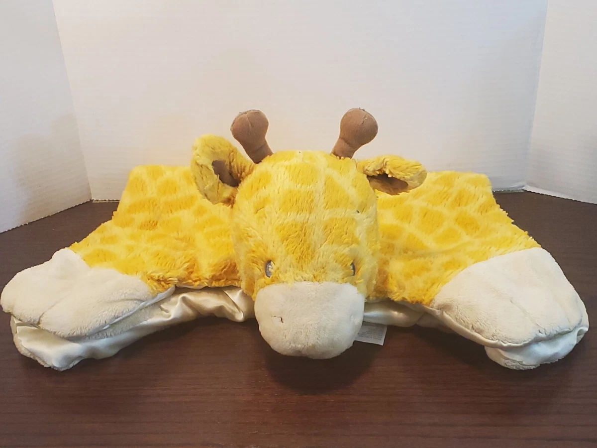 Baby Gund TUCKER Giraffe Comfy Cozy Security Blanket Satin Lovey