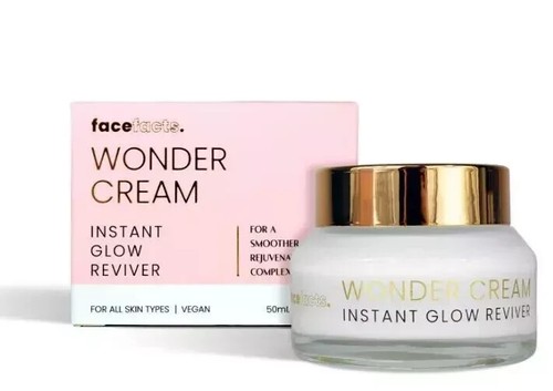 Face Facts Instant Glow Reviver Wonder Cream 50 ml. UK **Brandneu** Kostenloser Versand** - Bild 1 von 7