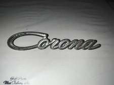 Toyota Corona Emblem Badge Car Vintage Original Plastic Oem