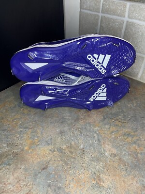 Adidas Icon 6 Bounce‎ Metal Baseball Cleats Purple / White FV9345 Mens Size 8.5 Adidas Icon 6 Bounce Metal Men main image 4