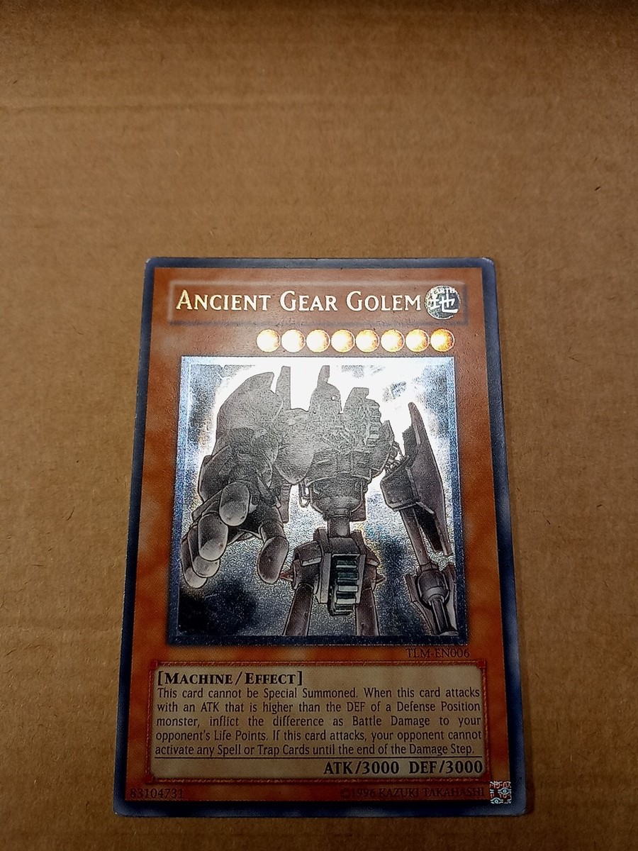 Ancient Gear Golem TLM-EN006 unl Ultimate Rare Yugioh NM/VLP | eBay