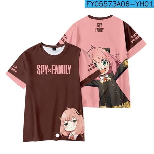 Spy Family New Anime T Shirts Unisex Short Sleeve Tee Men Clothing Shirts Tops T Ebay