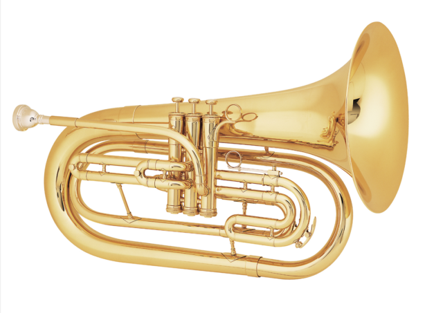 King 1124 Marching Baritone - Silver for sale online | eBay