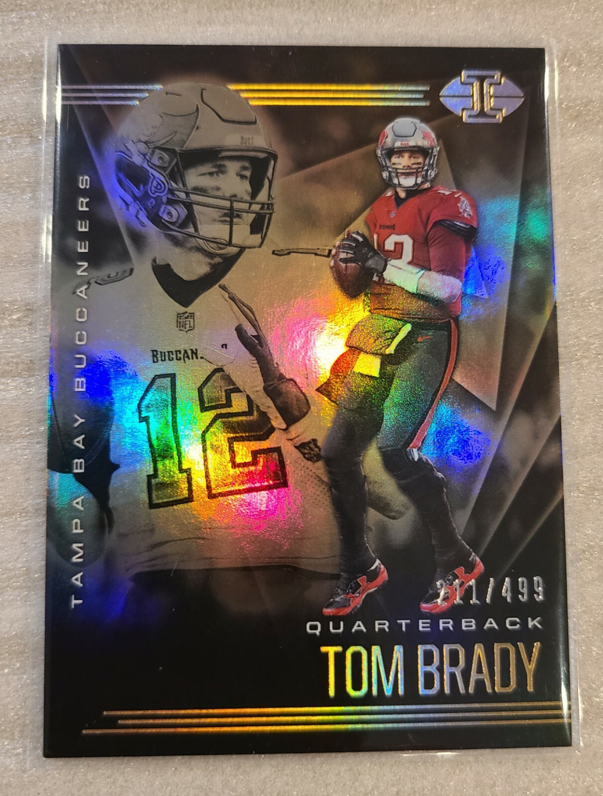 2020 Panini Illusions 211/499 Tom Brady Bronze HOF