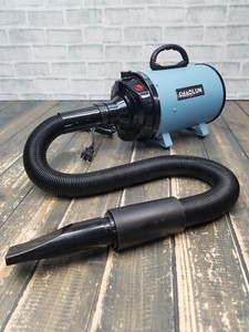 CHAOLUN 3.2HP Dog Blow HOT / COLD AIR Dryer High Velocity Pet Hair Grooming Blue