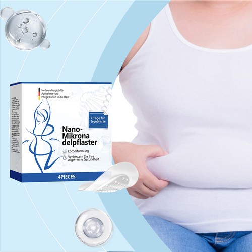 1Box Nano-Microneedle Patch Weight Burnning 4pcs/pack Skin Tightening Patches - Foto 9 di 12