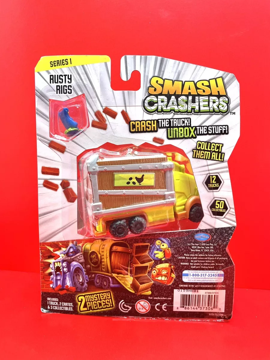 Smash Crashers, Other, Smash Crashers Series Rusty Rigs 1 Truck 3  Collectibles New