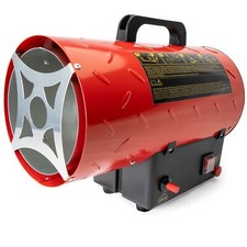 Gasheizgebläse Gasheizer Heizkanone Bauheizer Heizlüfter Garagen 15 kW Gasofen