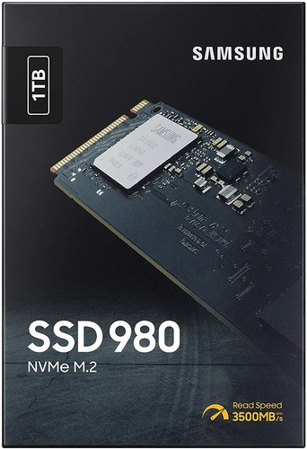 Samsung 980 1TB M.2 2280 PCI Express 3.0 x4 NVMe 1.4 SSD MZ-V8V1T0B/AM - Photo 2/3