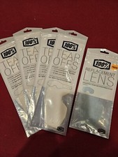 4 x 100 Youth Accuri Tear-Off 20 pk 51012-010-02 w/1 x Accuri Lens 51003-010-02