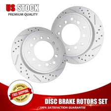 Rear Brake Rotor for Toyota 4Runner  FJ Cruiser Lexus GX460 2010 2011-2020 2021