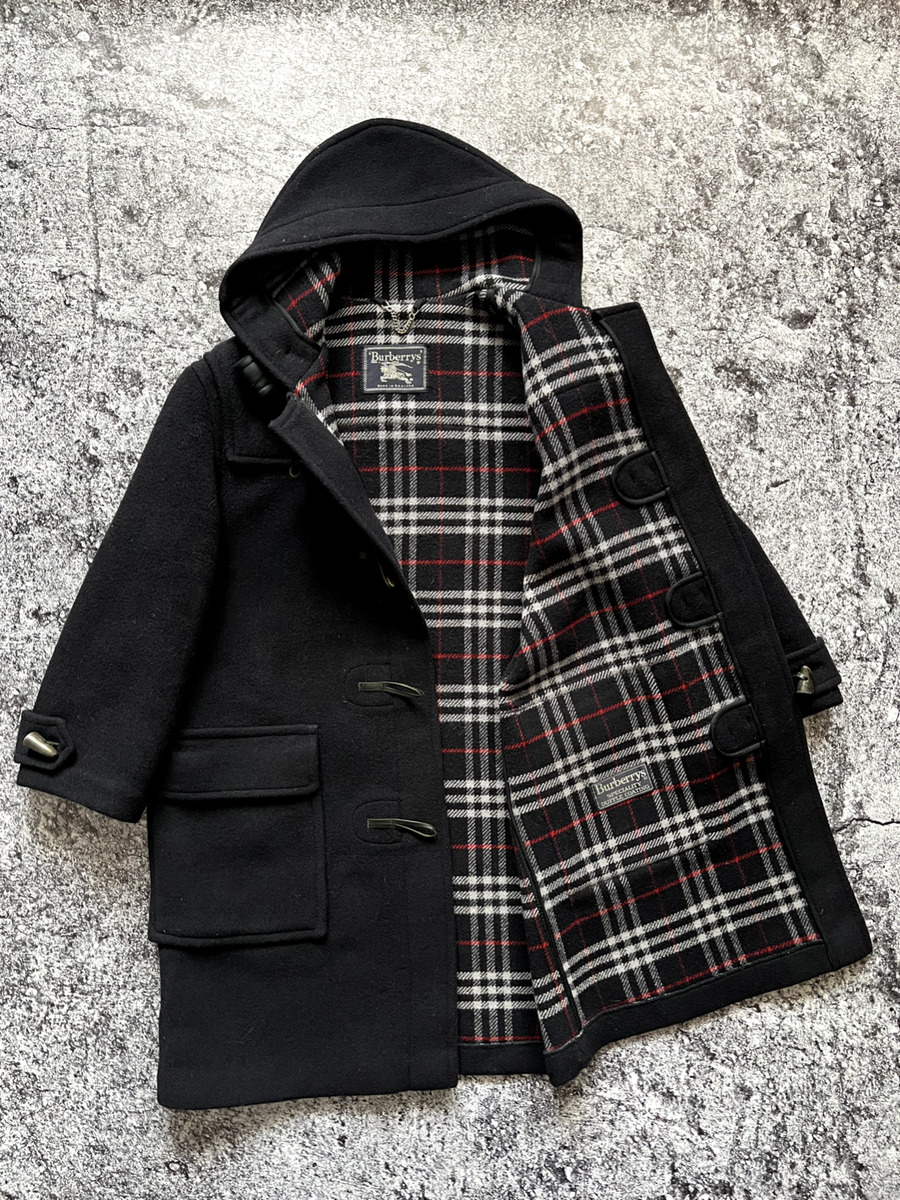 Burberrys Duffle Coat Jacket Wool England Blue Size - 8 Reg Burberrys Duffle Coat Jacket Wool England Blue Size - 8 Reg