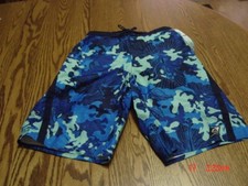 Boys Camouflage Board Shorts Swim Trunks by Laguna