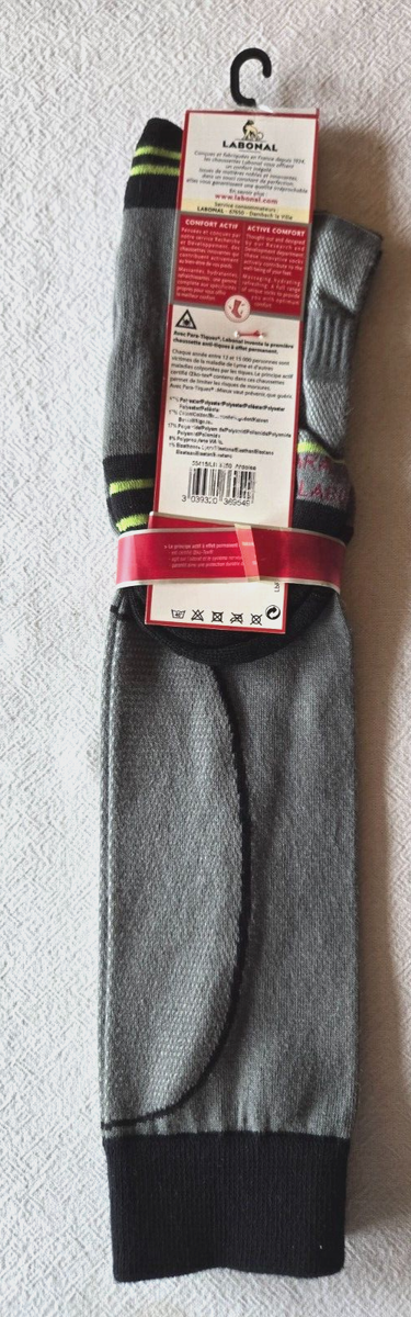Paire De Chaussettes Hautes Labonal Blanche Taille 39/41 - Neuf Avec étiquettes
