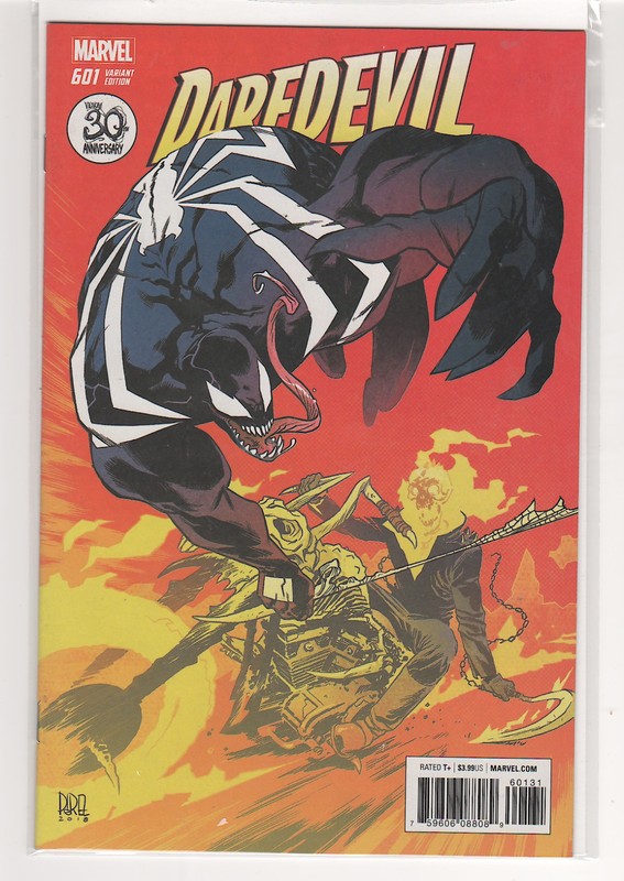 Daredevil #601 Venom 30th anniversary variant Kingpin 9.6
