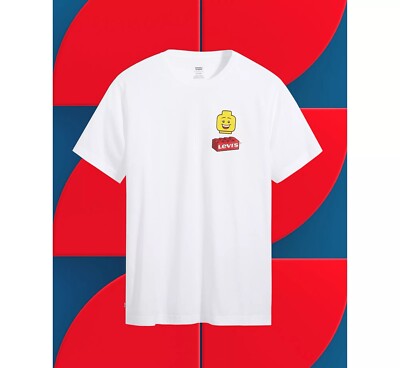 New Men Levi's Lego Relaxed Fit Tee T-shirt Top Crew Neck Short